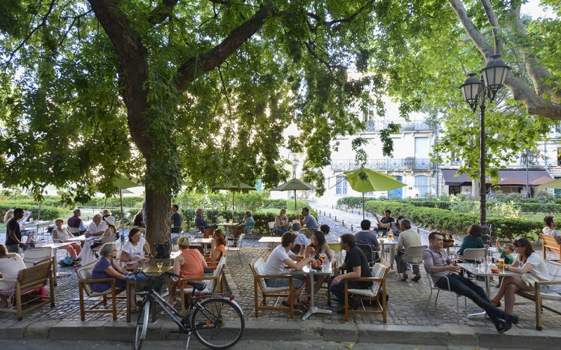 France, Hérault (34), Montpellier, une journée à Montpellier au rythme de l'été